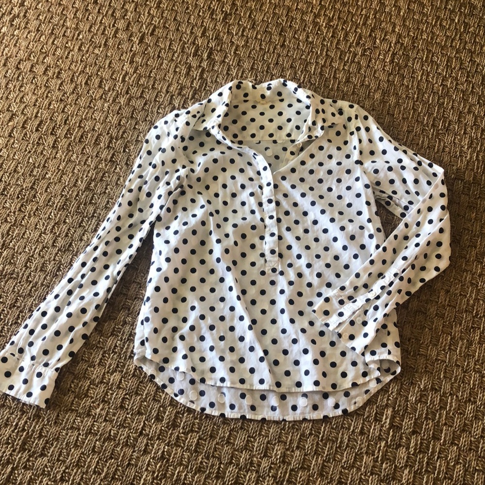 J crew popover tunic